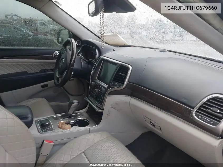 1C4RJFJT1HC679660 2017 Jeep Grand Cherokee Summit 4X4