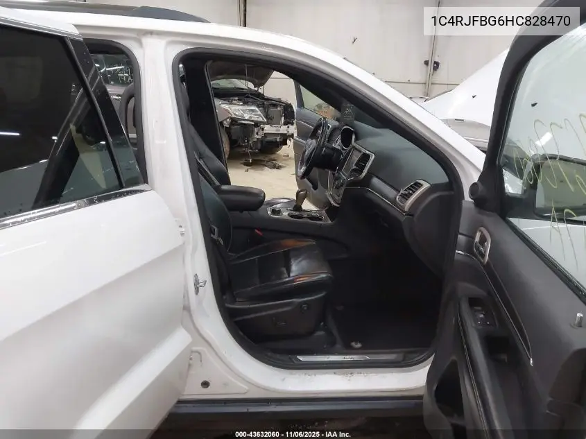 1C4RJFBG6HC828470 2017 Jeep Grand Cherokee Limited 4X4
