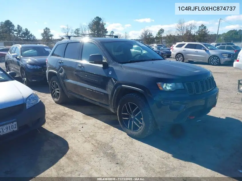 1C4RJFLGXHC874737 2017 Jeep Grand Cherokee Trailhawk 4X4