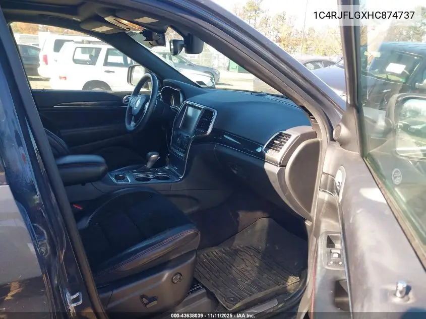1C4RJFLGXHC874737 2017 Jeep Grand Cherokee Trailhawk 4X4