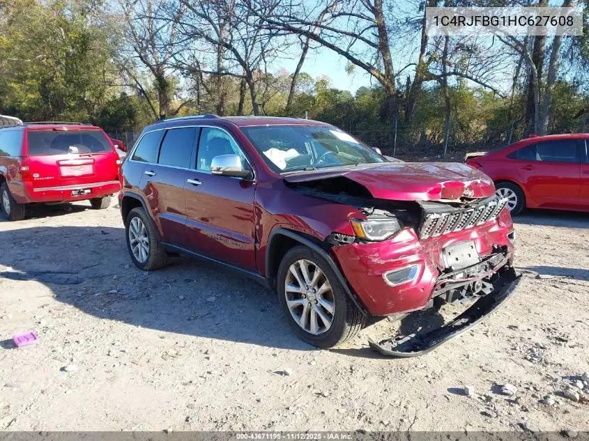 1C4RJFBG1HC627608 2017 Jeep Grand Cherokee Limited 4X4