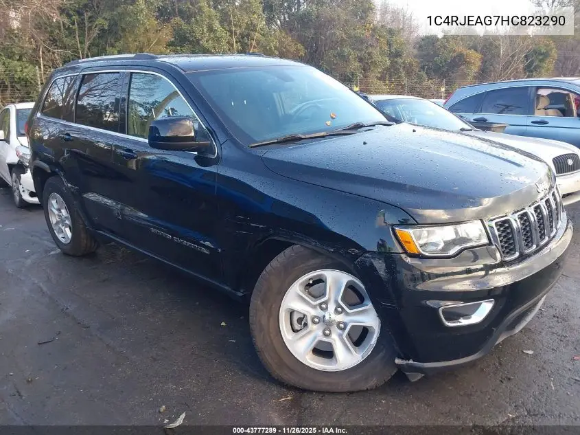 1C4RJEAG7HC823290 2017 Jeep Grand Cherokee Laredo 4X2