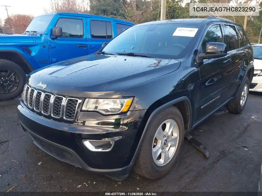 1C4RJEAG7HC823290 2017 Jeep Grand Cherokee Laredo 4X2