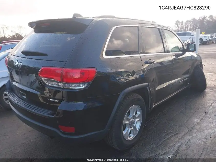 1C4RJEAG7HC823290 2017 Jeep Grand Cherokee Laredo 4X2