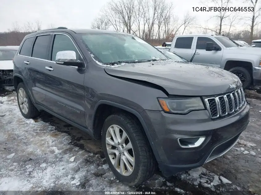 1C4RJFBG9HC646553 2017 Jeep Grand Cherokee Limited 4X4