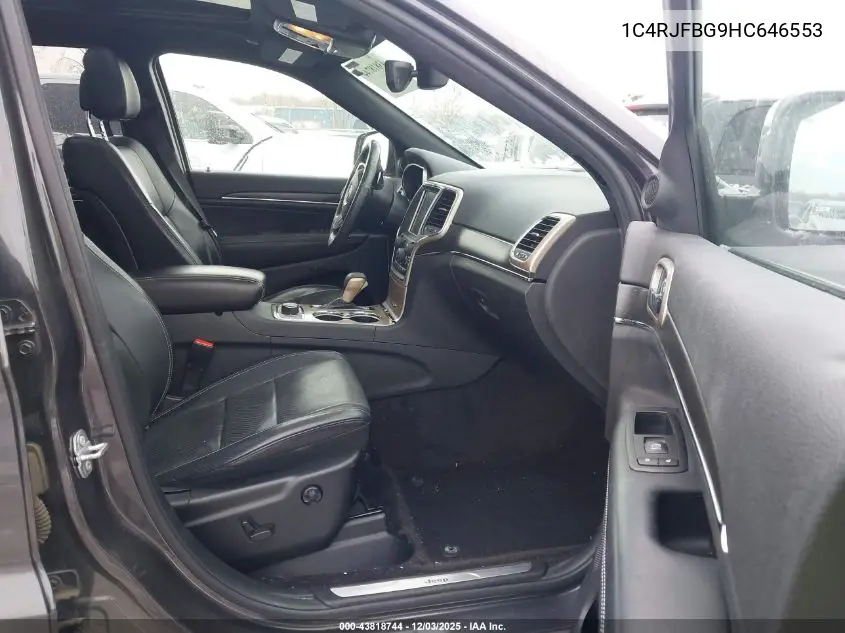 1C4RJFBG9HC646553 2017 Jeep Grand Cherokee Limited 4X4