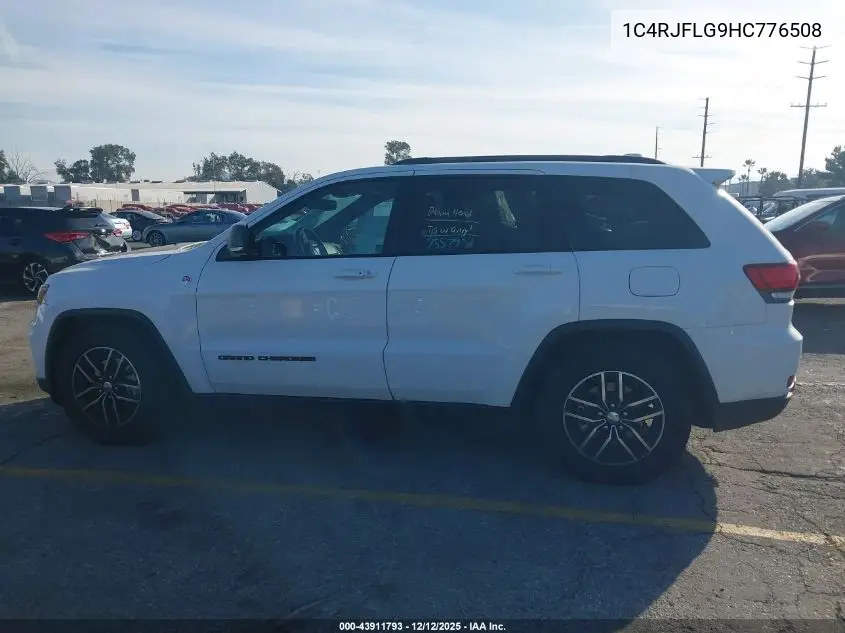 1C4RJFLG9HC776508 2017 Jeep Grand Cherokee Trailhawk 4X4