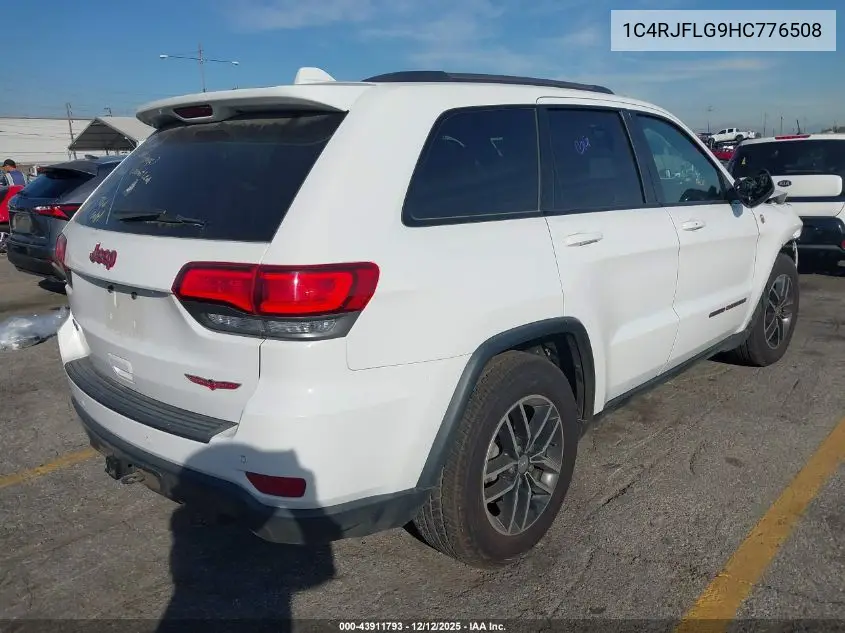 1C4RJFLG9HC776508 2017 Jeep Grand Cherokee Trailhawk 4X4