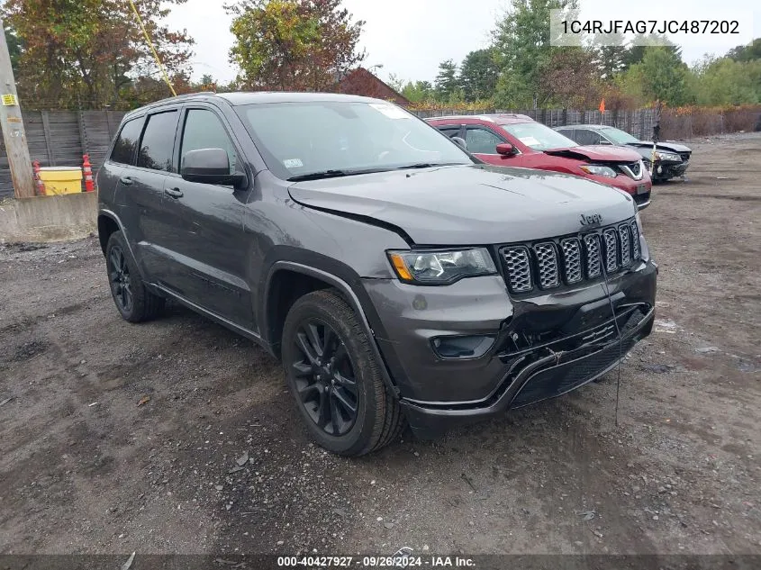 1C4RJFAG7JC487202 2018 Jeep Grand Cherokee Altitude 4X4