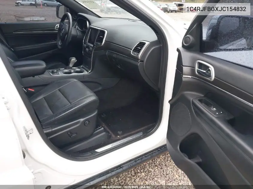 1C4RJFBGXJC154832 2018 Jeep Grand Cherokee Limited 4X4