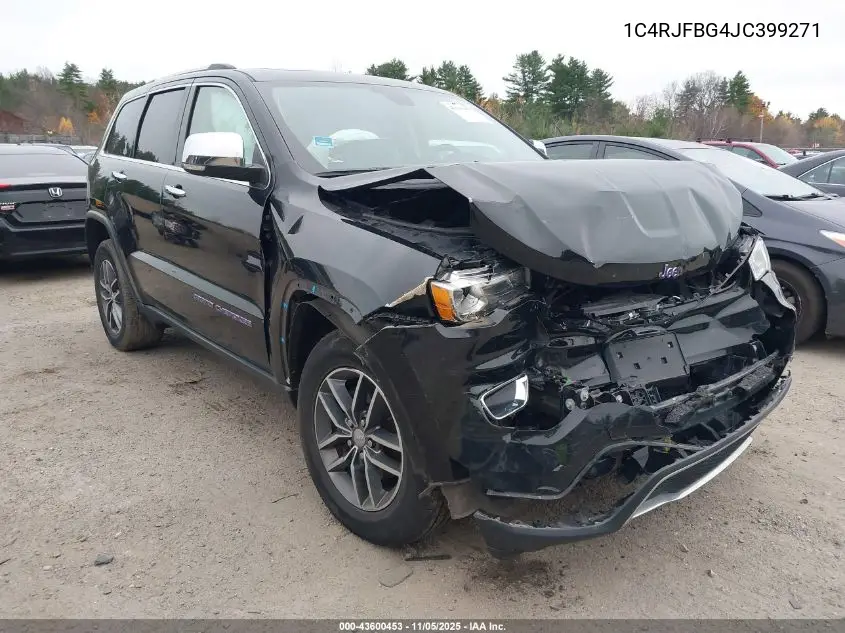 1C4RJFBG4JC399271 2018 Jeep Grand Cherokee Limited 4X4