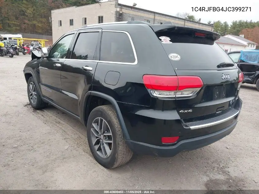1C4RJFBG4JC399271 2018 Jeep Grand Cherokee Limited 4X4