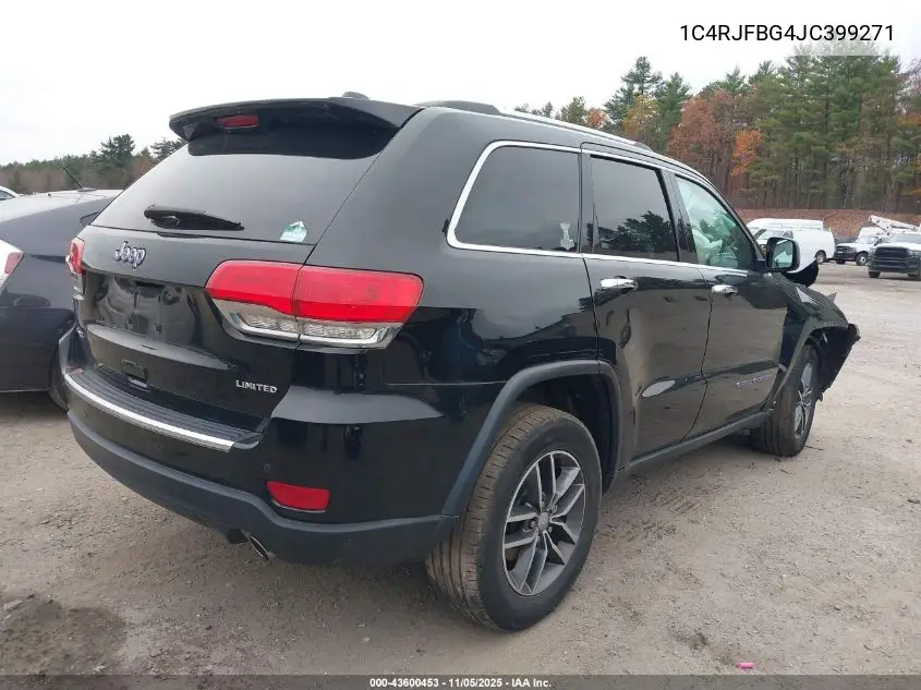 1C4RJFBG4JC399271 2018 Jeep Grand Cherokee Limited 4X4