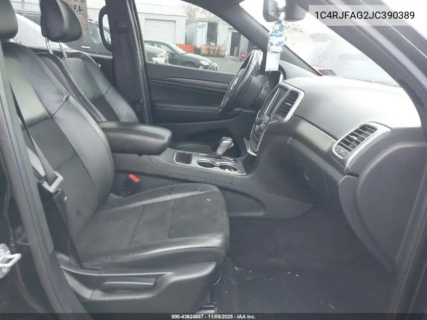 1C4RJFAG2JC390389 2018 Jeep Grand Cherokee Altitude 4X4