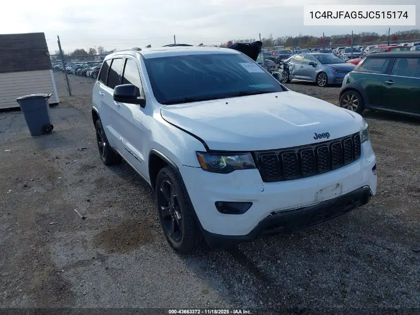 1C4RJFAG5JC515174 2018 Jeep Grand Cherokee Upland 4X4