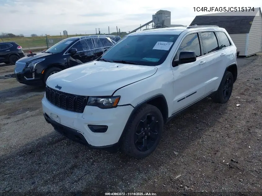 1C4RJFAG5JC515174 2018 Jeep Grand Cherokee Upland 4X4