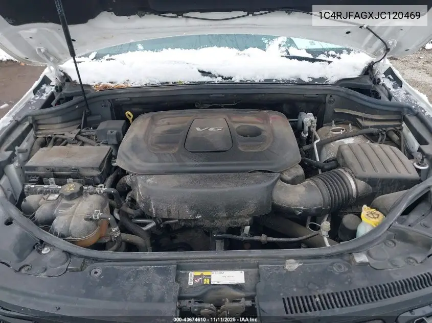 1C4RJFAGXJC120469 2018 Jeep Grand Cherokee Altitude 4X4