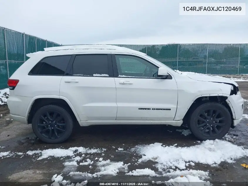 1C4RJFAGXJC120469 2018 Jeep Grand Cherokee Altitude 4X4