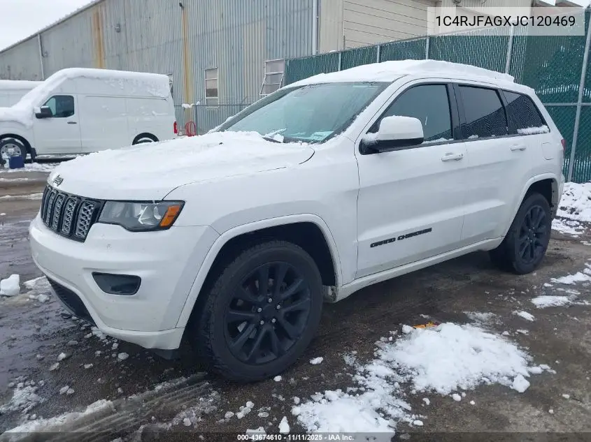 1C4RJFAGXJC120469 2018 Jeep Grand Cherokee Altitude 4X4
