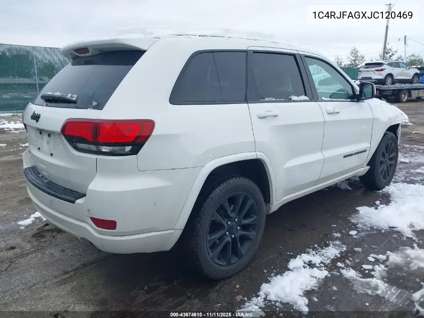 1C4RJFAGXJC120469 2018 Jeep Grand Cherokee Altitude 4X4
