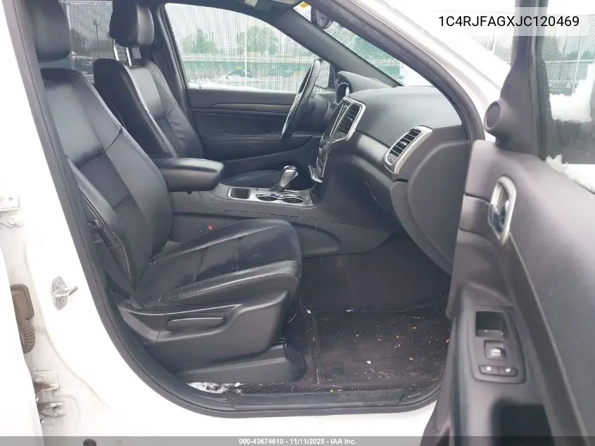 1C4RJFAGXJC120469 2018 Jeep Grand Cherokee Altitude 4X4