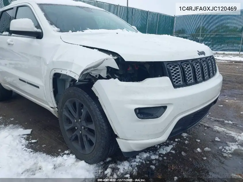 1C4RJFAGXJC120469 2018 Jeep Grand Cherokee Altitude 4X4