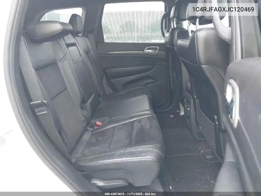 1C4RJFAGXJC120469 2018 Jeep Grand Cherokee Altitude 4X4