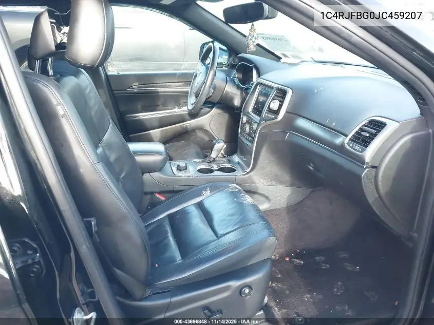 1C4RJFBG0JC459207 2018 Jeep Grand Cherokee Limited 4X4