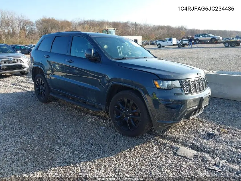 1C4RJFAG6JC234436 2018 Jeep Grand Cherokee Altitude 4X4