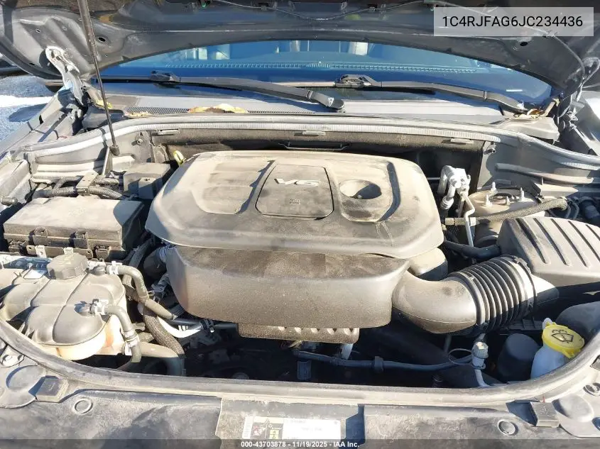 1C4RJFAG6JC234436 2018 Jeep Grand Cherokee Altitude 4X4
