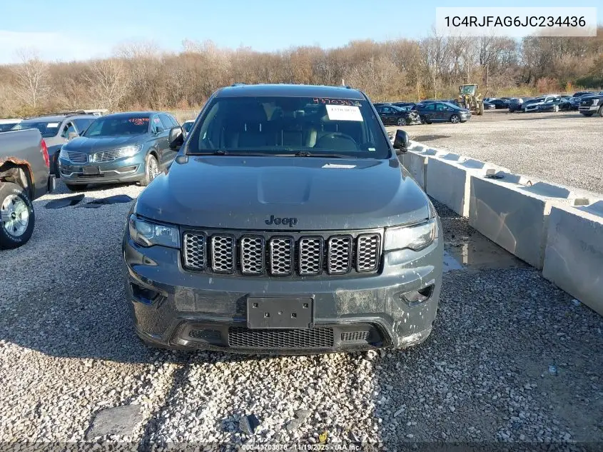 1C4RJFAG6JC234436 2018 Jeep Grand Cherokee Altitude 4X4