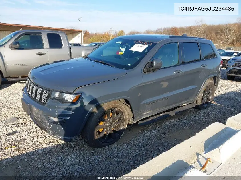 1C4RJFAG6JC234436 2018 Jeep Grand Cherokee Altitude 4X4
