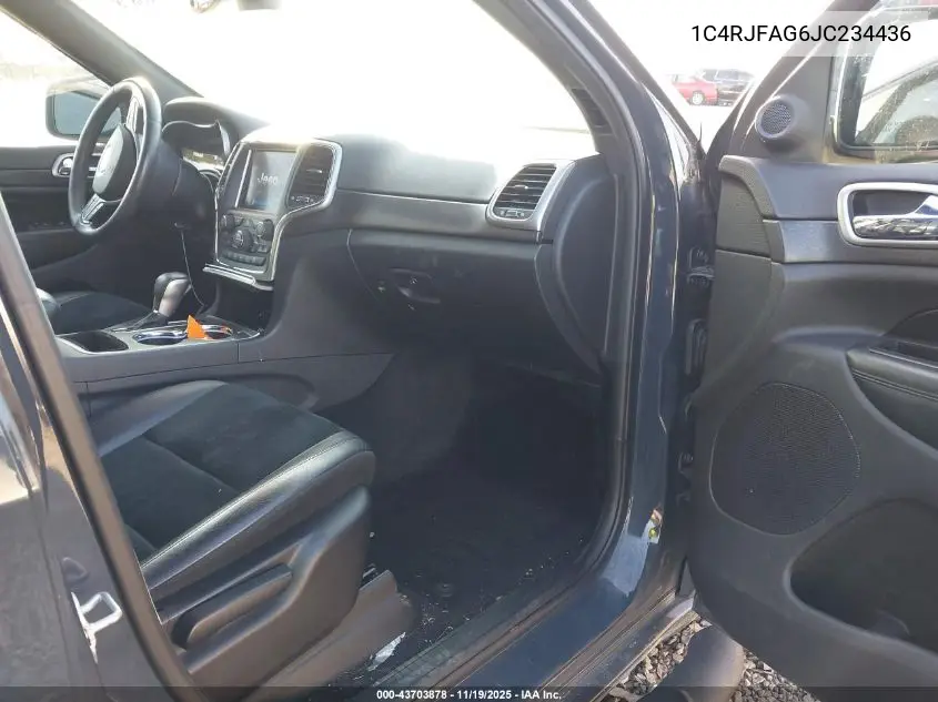 1C4RJFAG6JC234436 2018 Jeep Grand Cherokee Altitude 4X4