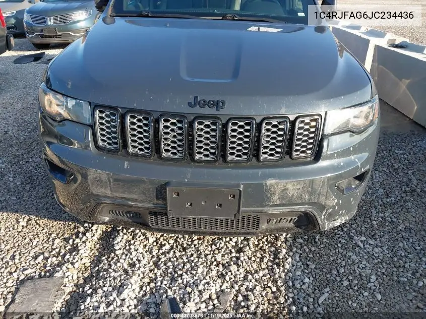 1C4RJFAG6JC234436 2018 Jeep Grand Cherokee Altitude 4X4