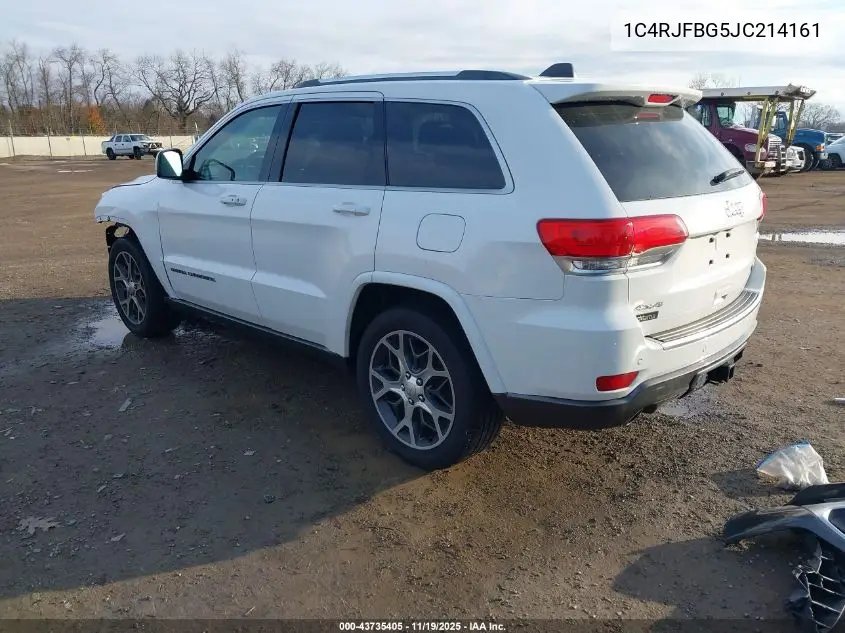 1C4RJFBG5JC214161 2018 Jeep Grand Cherokee Sterling Edition 4X4
