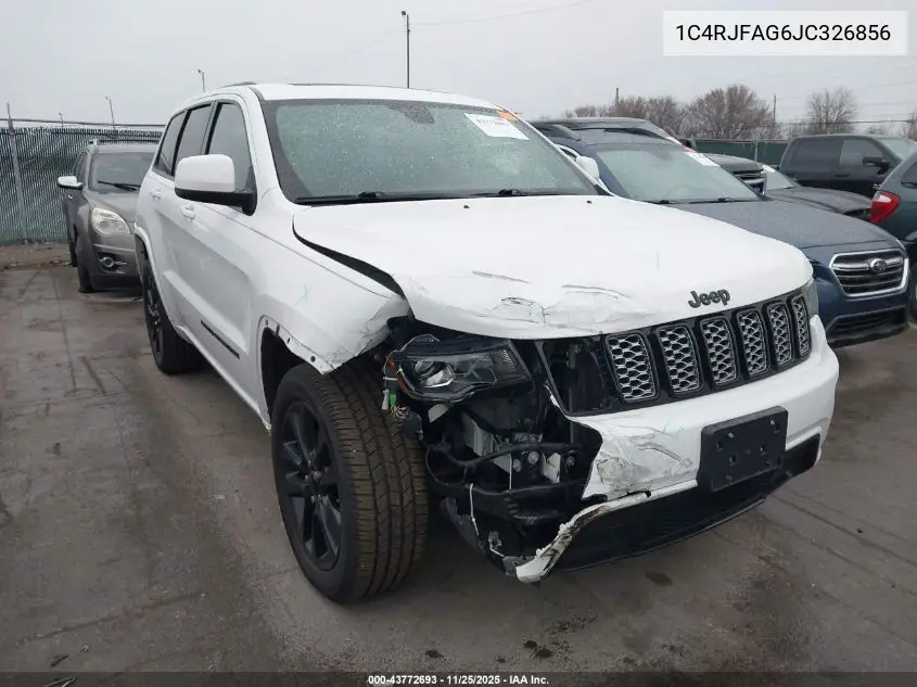 1C4RJFAG6JC326856 2018 Jeep Grand Cherokee Altitude 4X4