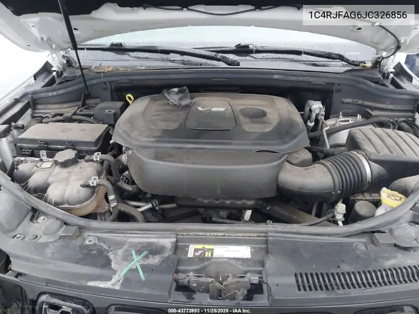 1C4RJFAG6JC326856 2018 Jeep Grand Cherokee Altitude 4X4