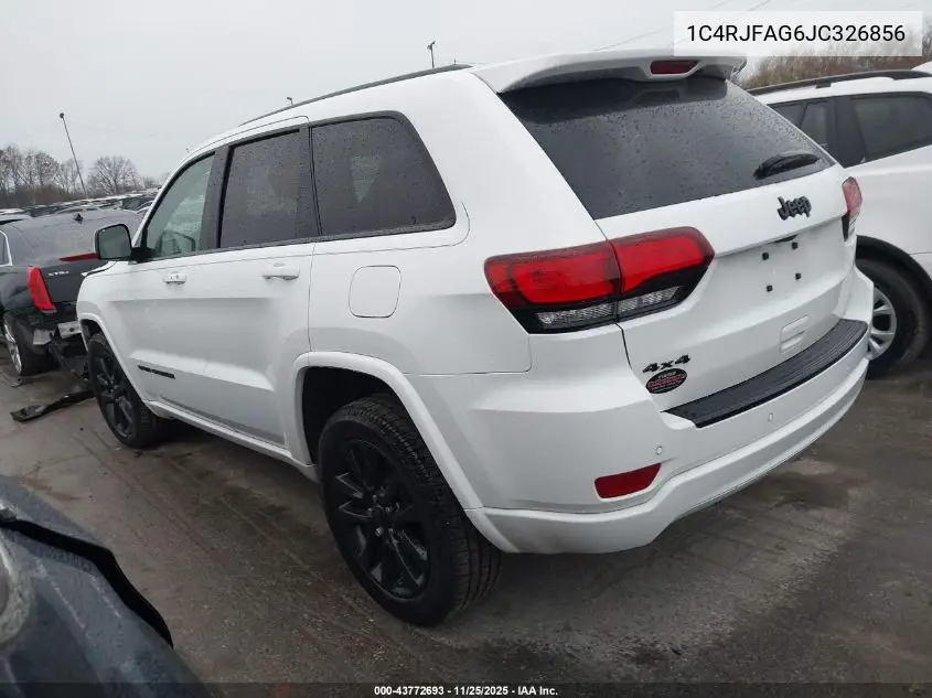1C4RJFAG6JC326856 2018 Jeep Grand Cherokee Altitude 4X4