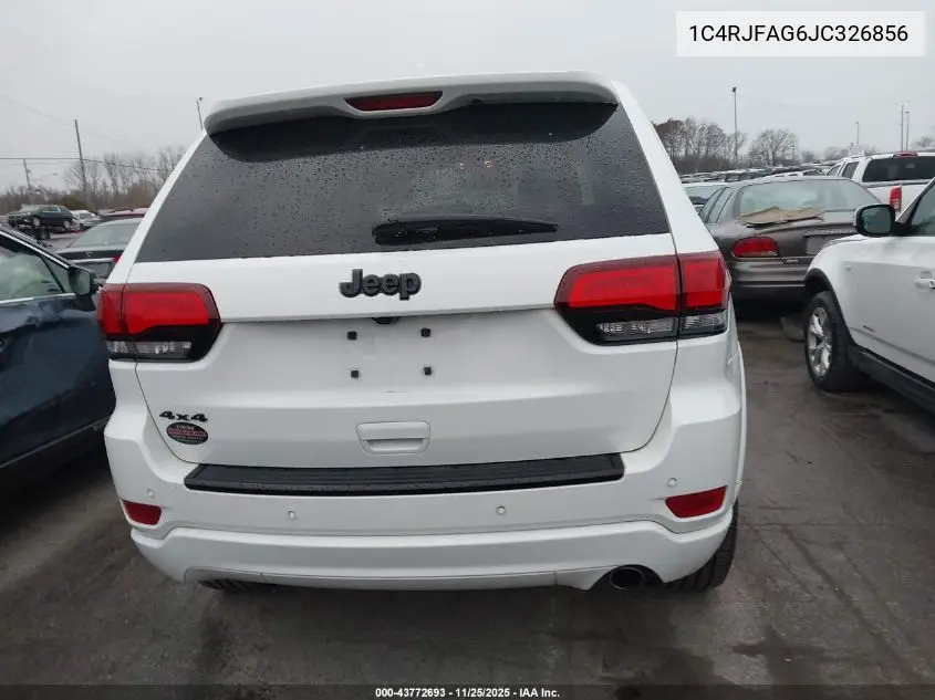 1C4RJFAG6JC326856 2018 Jeep Grand Cherokee Altitude 4X4