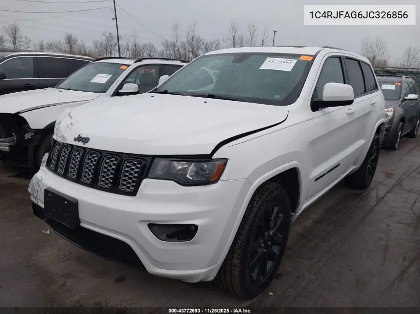 1C4RJFAG6JC326856 2018 Jeep Grand Cherokee Altitude 4X4