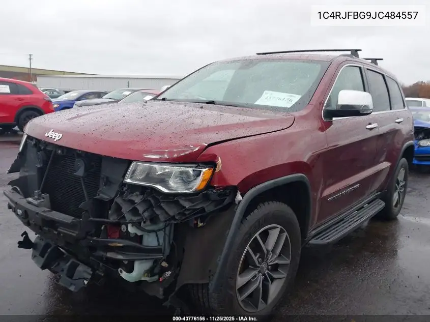1C4RJFBG9JC484557 2018 Jeep Grand Cherokee Limited 4X4