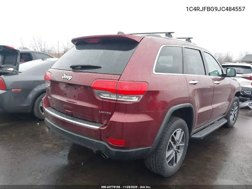 1C4RJFBG9JC484557 2018 Jeep Grand Cherokee Limited 4X4