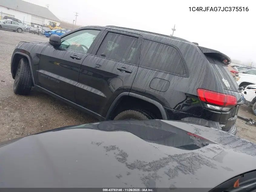 1C4RJFAG7JC375516 2018 Jeep Grand Cherokee Upland 4X4