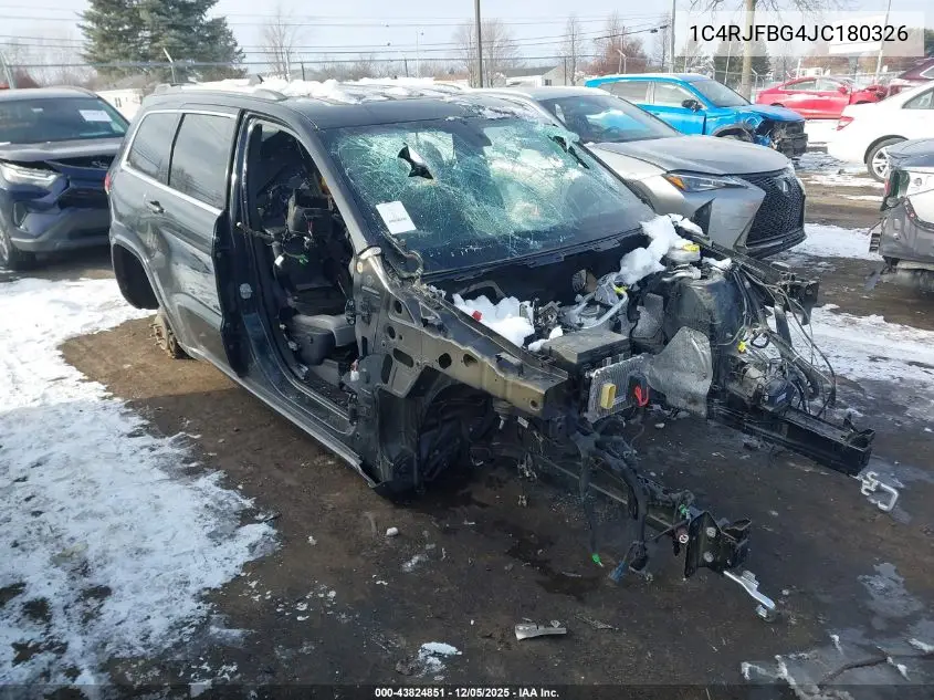 1C4RJFBG4JC180326 2018 Jeep Grand Cherokee Sterling Edition 4X4