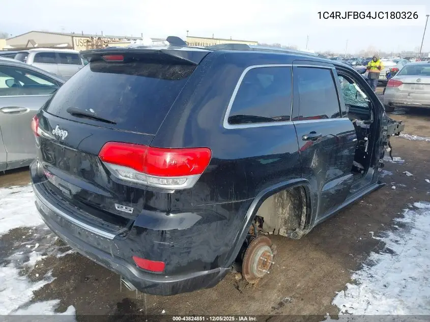 1C4RJFBG4JC180326 2018 Jeep Grand Cherokee Sterling Edition 4X4
