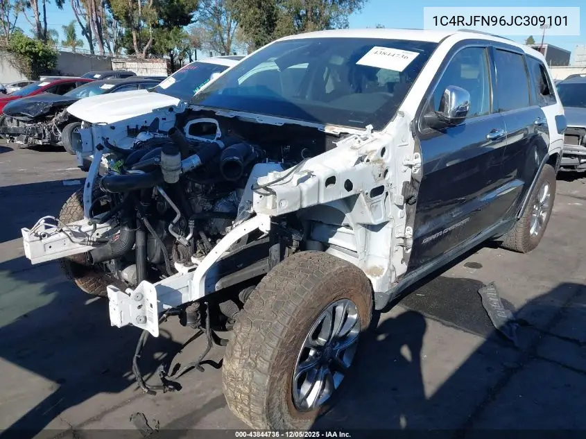 1C4RJFN96JC309101 2018 Jeep Grand Cherokee Trackhawk 4X4