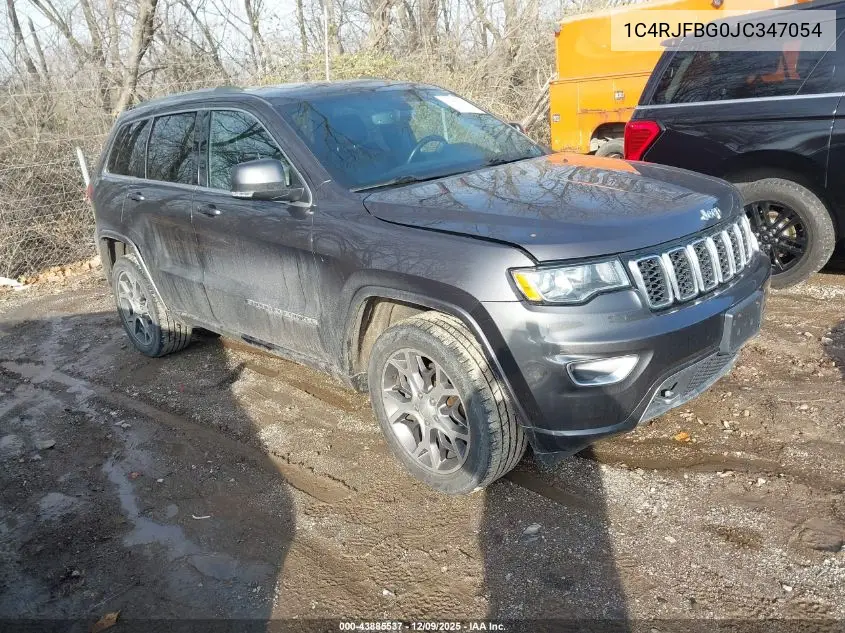 1C4RJFBG0JC347054 2018 Jeep Grand Cherokee Sterling Edition 4X4