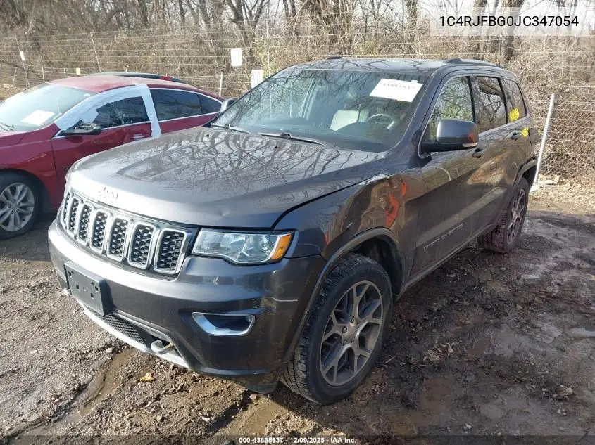 1C4RJFBG0JC347054 2018 Jeep Grand Cherokee Sterling Edition 4X4
