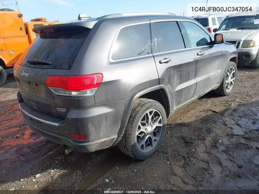 1C4RJFBG0JC347054 2018 Jeep Grand Cherokee Sterling Edition 4X4
