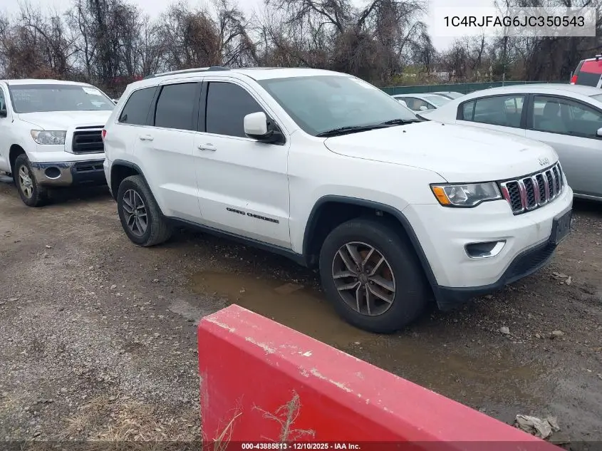 1C4RJFAG6JC350543 2018 Jeep Grand Cherokee Laredo E 4X4